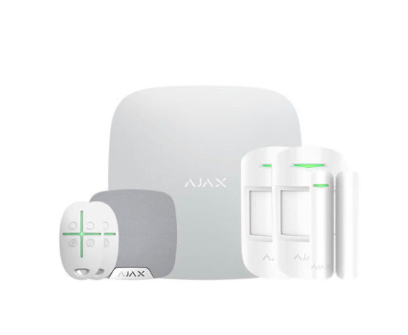 Ajax Alarm Kit Hub+ (ThreePlus) White