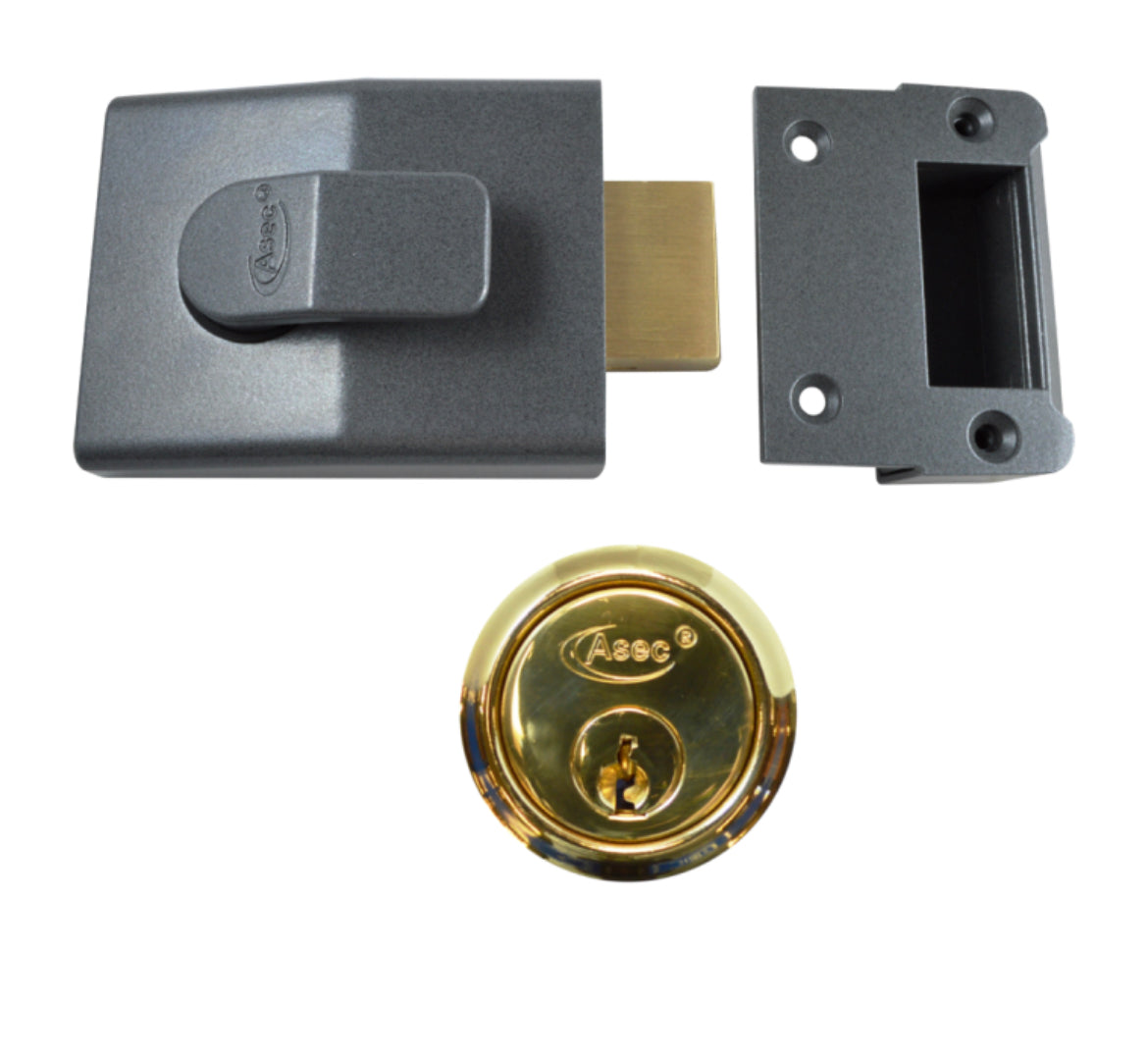 60mm ASEC AS11 Deadbolt Nightlatch