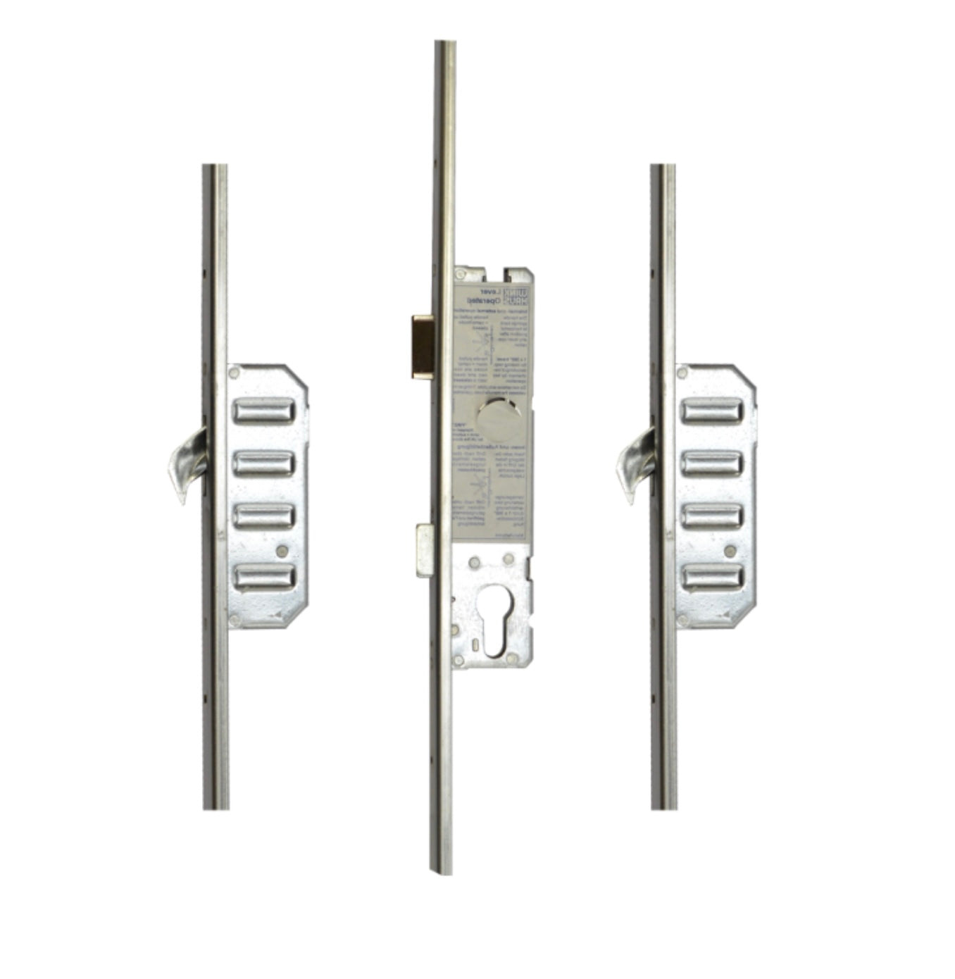 WINKHAUS STC-UG 24mm Radius Faceplate Single Spindle - 2 Hooks U-Rail