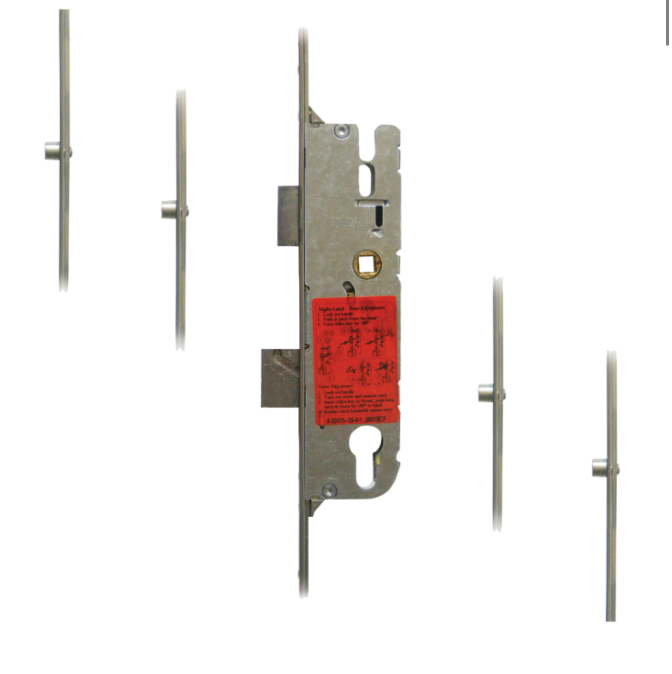 GU Secury Europa R4 Lever Operated Latch & Deadbolt Split Spindle - 4 Roller