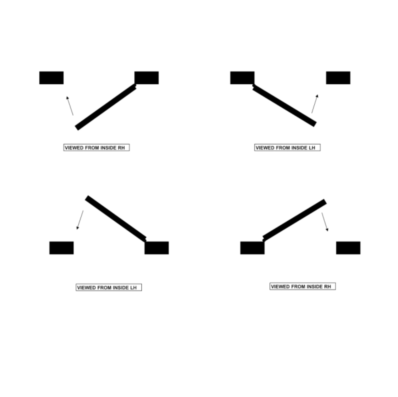 WINKHAUS STC-UG 24mm Radius Faceplate Single Spindle - 2 Hooks U-Rail