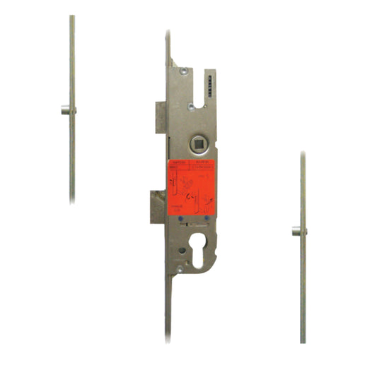 GU Secury Lever Operated Latch & Deadbolt Attachment For Shootbolts - 2 Roller