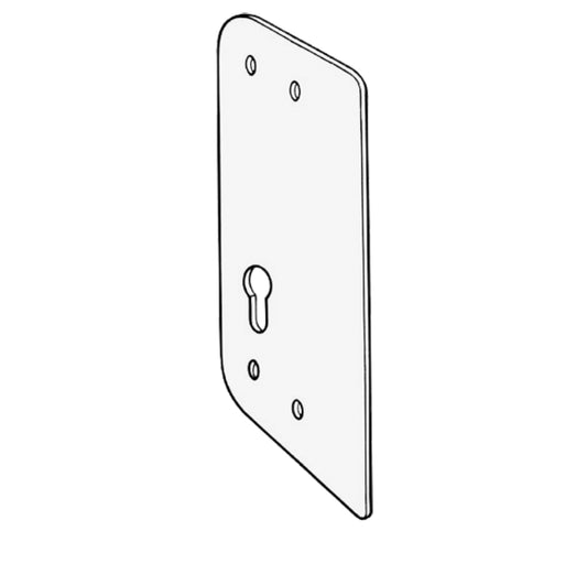 KICKSTOP AT3EU Extra Long Anti-Thrust Plate To Suit Euro Deadlocks