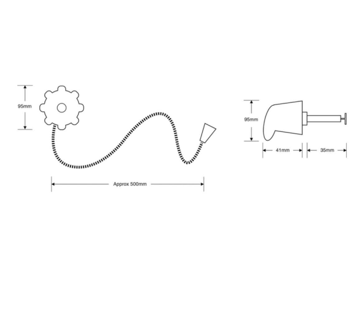 HORMANN 16803 External Garage Door Handle