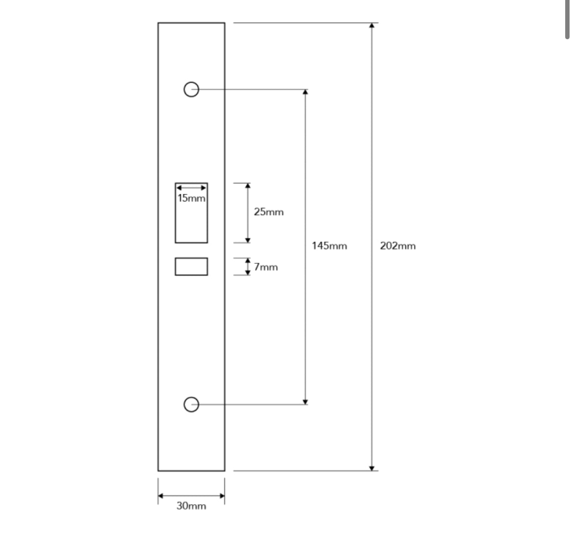 ADAMS RITE 4720 Faceplate Dimensions