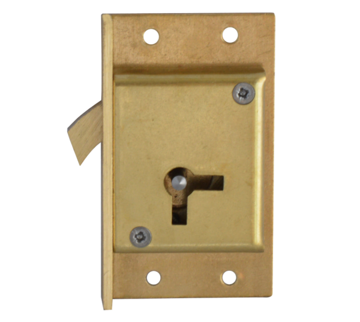 ASEC 80 4 Lever 64mm Cut Cupboard Lock Left Hand