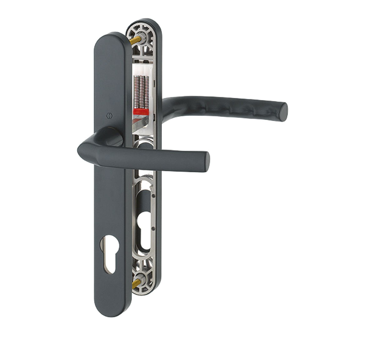 HOPPE Birmingham 92mm UPVC Lever Door Furniture 215mm Screw Centers 1117/3810N