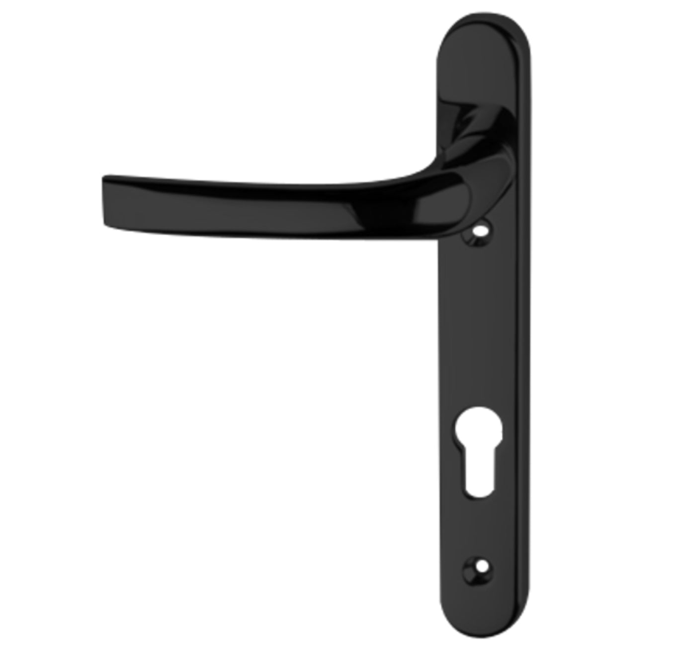ASEC 92 Lever/Lever UPVC Furniture - 220mm Backplate