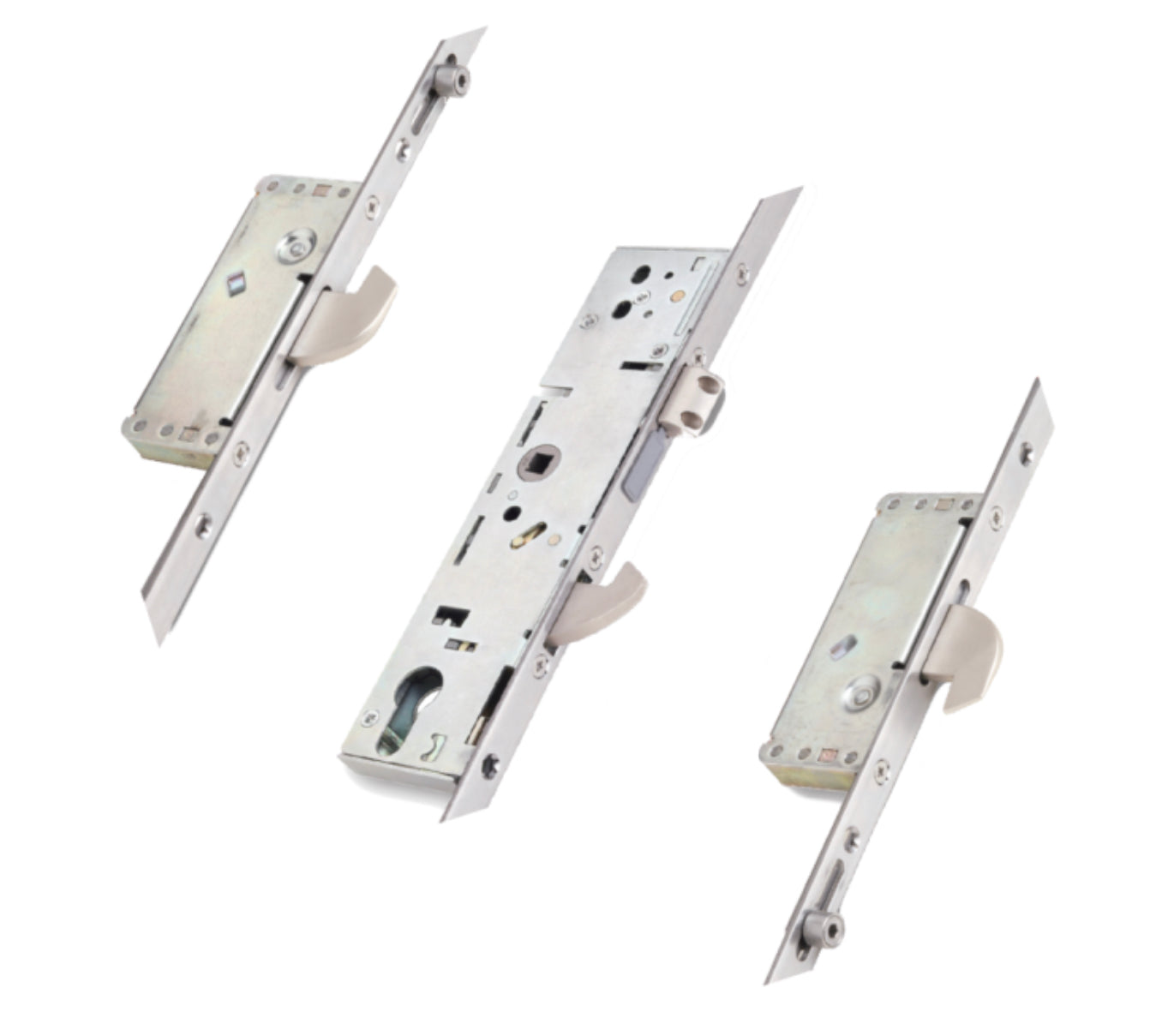 ERA 6635 85BB Lever Operated Latch & Hook Split Spindle 16mm - 2 Hook & 2 Roller