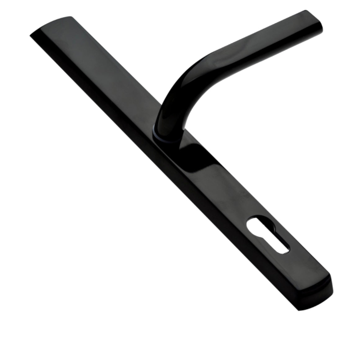 LOXTA 92 Lever/Lever UPVC Furniture - 278mm Backplate