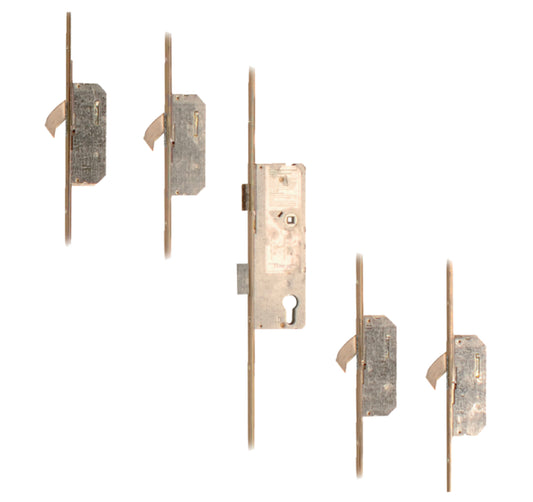 WINKHAUS Cobra Lever Operated Latch & Deadbolt Split Spindle - 4 Hook