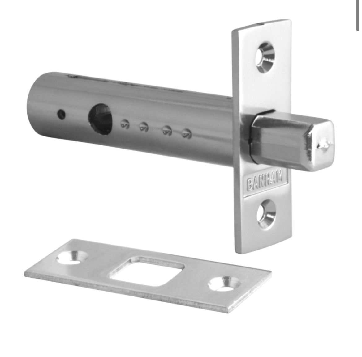 Banham R102 Door Security Bolt - Key