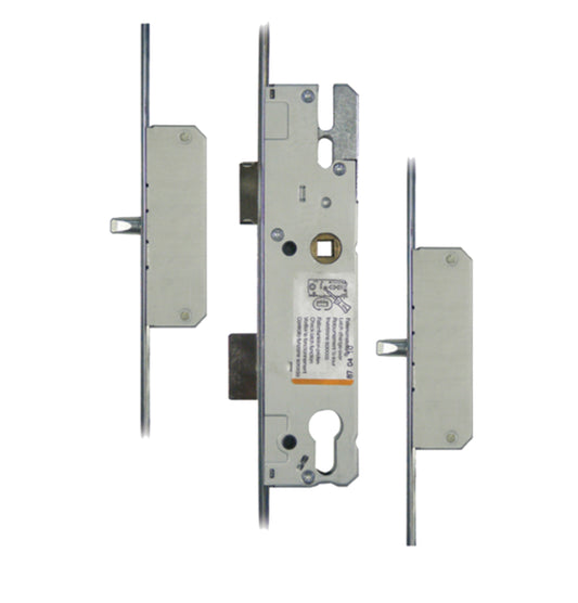 KFV Lever Operated Latch & Deadbolt Short Version - 2 Round Bolt