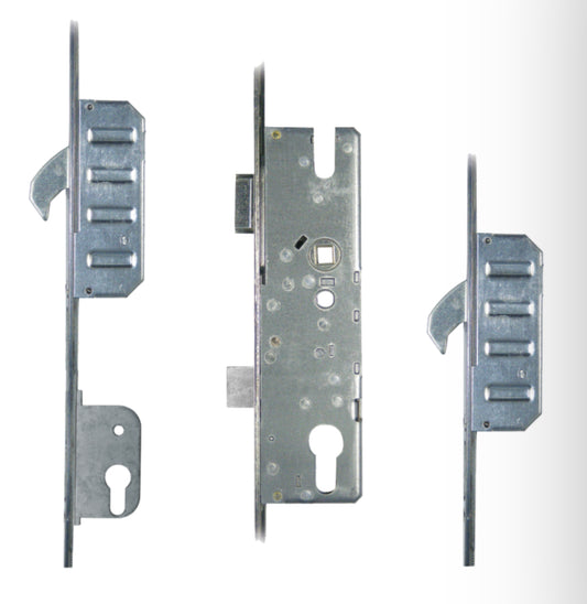 WINKHAUS Cobra Short Lever Operated Latch & Deadbolt Split Spindle & Lockout - 2 Hook