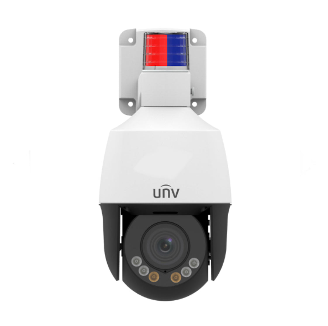UNV 2MP ACTIVE DETERRENCE MINI PTZ (4X OPTICAL, LIGHTHUNTER, AUTO-TRACKING)