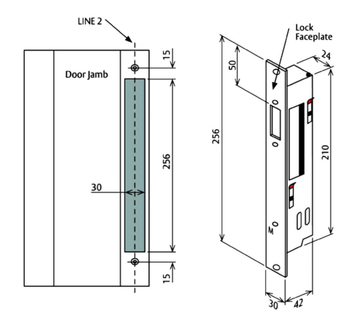 TRIMEC ES8001 V-Lock