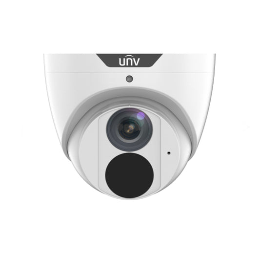 UNV AI 4K TURRET CAMERA (8MP, LIGHTHUNTER, MIC, WDR)