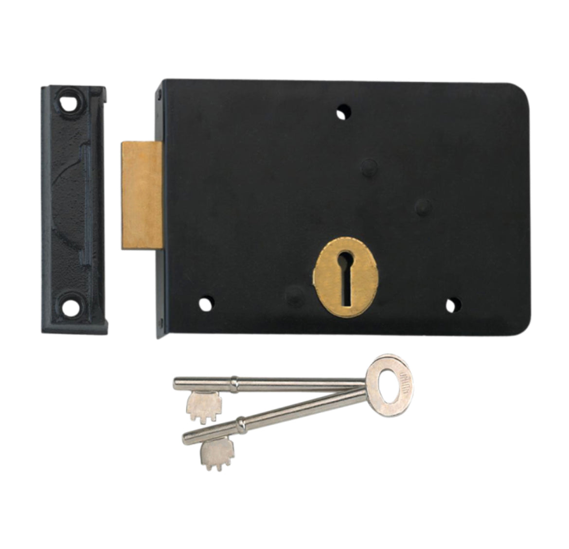 UNION 1139 3 Lever Rim Deadlock