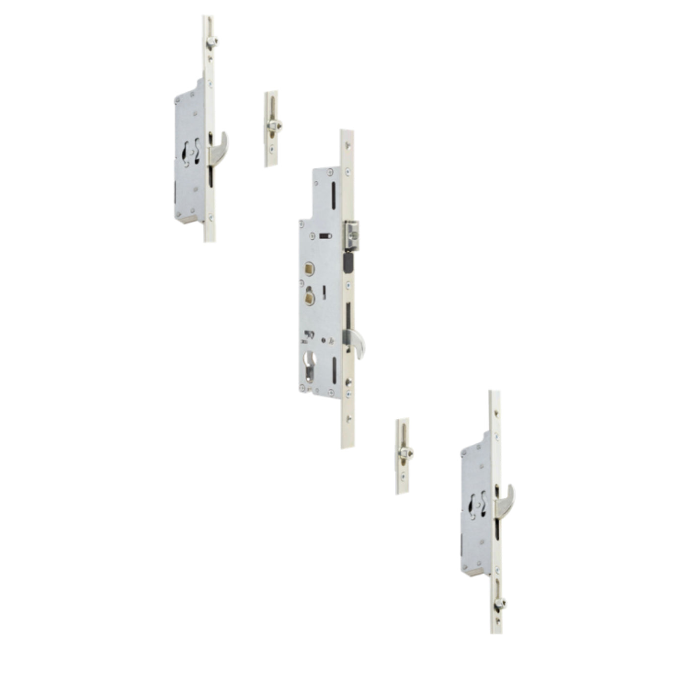 INGENIOUS 1011 Lever Operated Latch & Hookbolt - 2 Hook 4 Roller