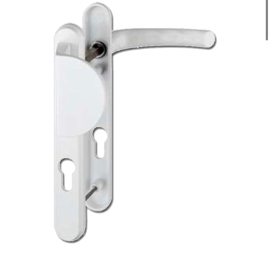 HOPPE UPVC Lever / Fixed Pad Door Furniture 554/3360N