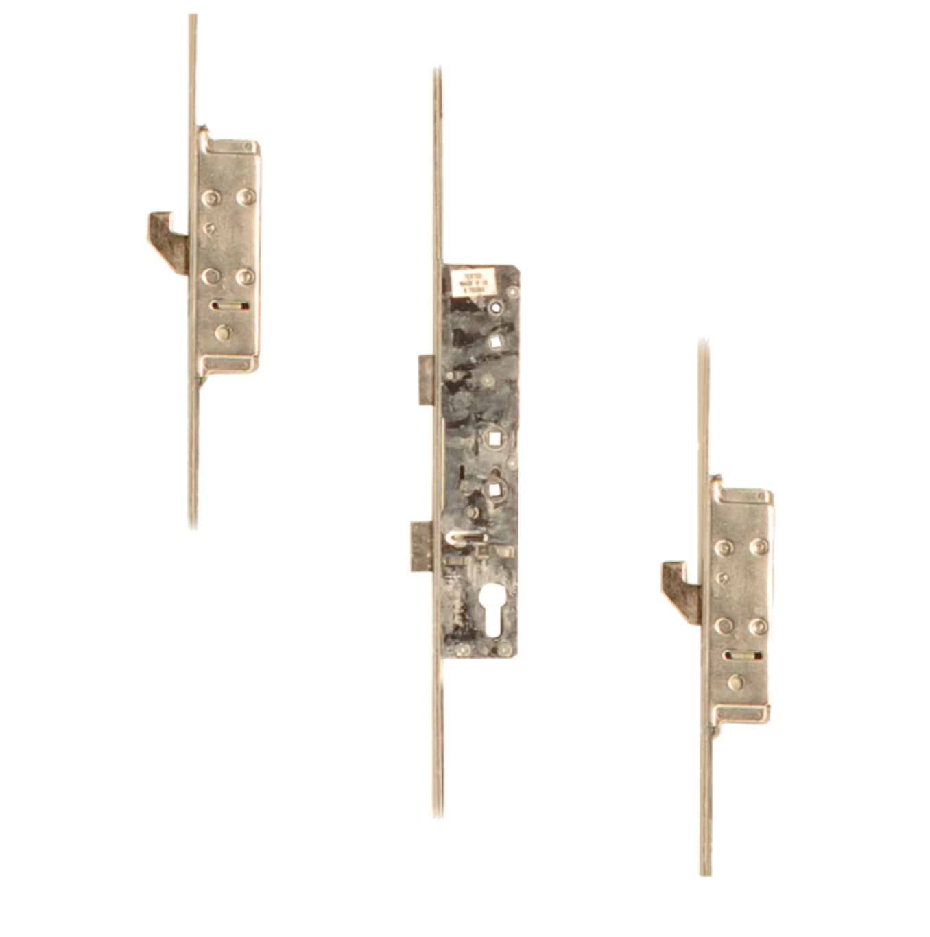 LOCKMASTER Lever Operated Latch & Deadbolt Twin Spindle - 2 Hook