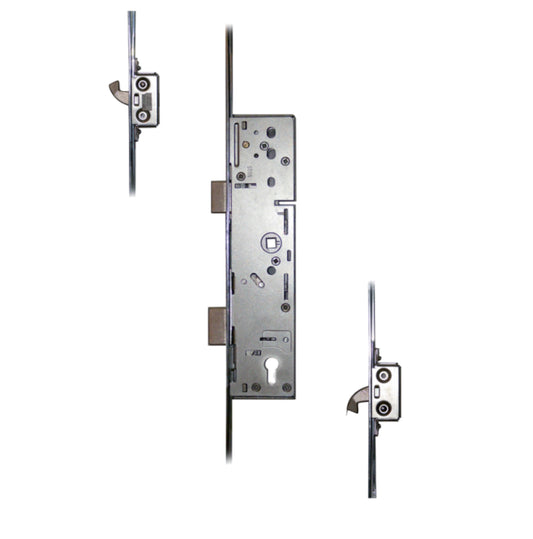 ERA Lever Operated Latch & Deadbolt Split Spindle- 2 Hook