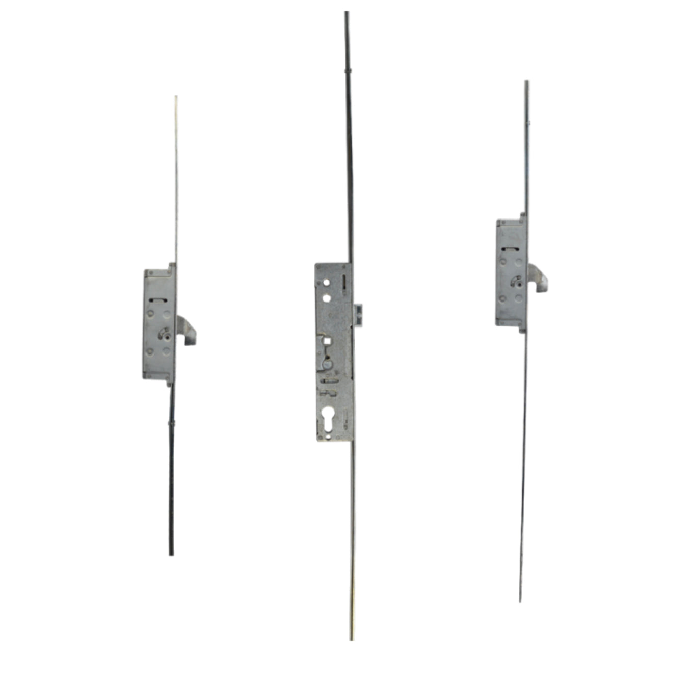 LOCKMASTER Lever Operated Latch & Deadbolt Single Spindle - 2 Hook