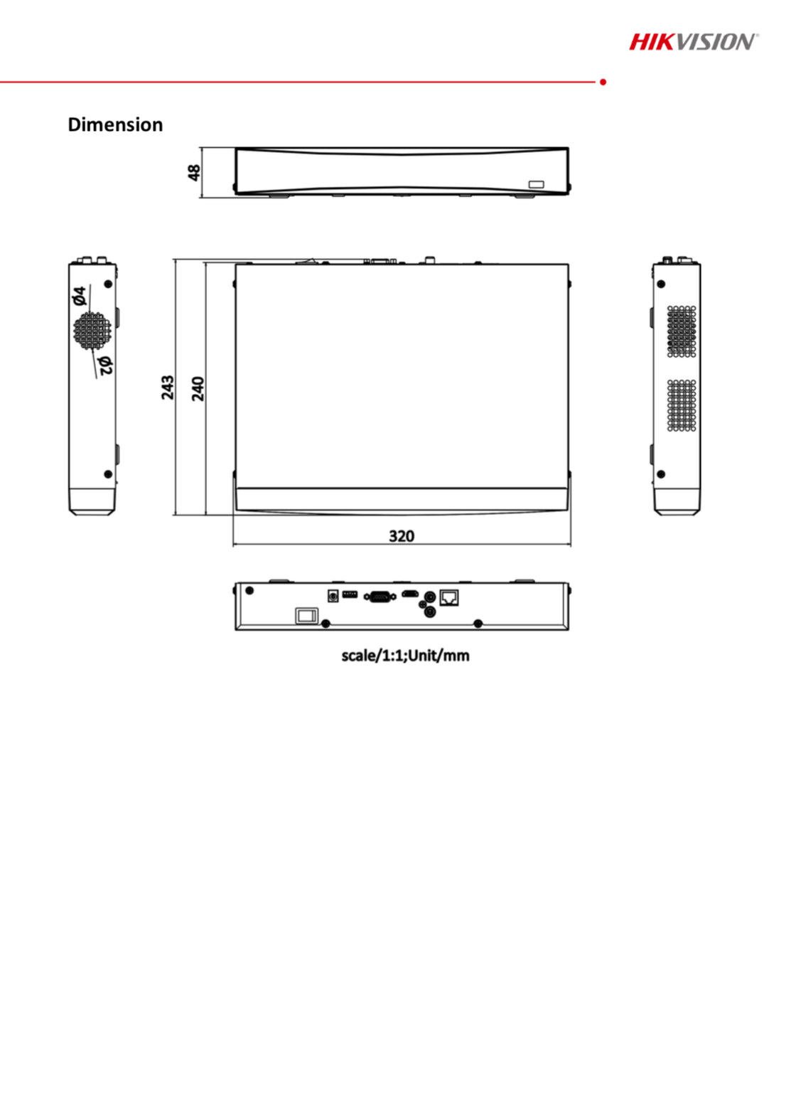 DS-7608NXI-K1/8P/ALARM4+1