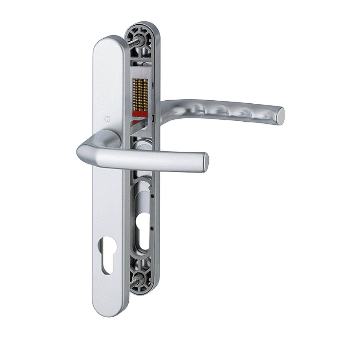 HOPPE Birmingham 92mm UPVC Lever Door Furniture 215mm Screw Centers 1117/3810N