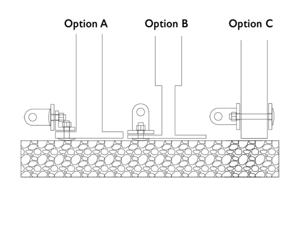 ASEC Internal Roller Shutter Hasp