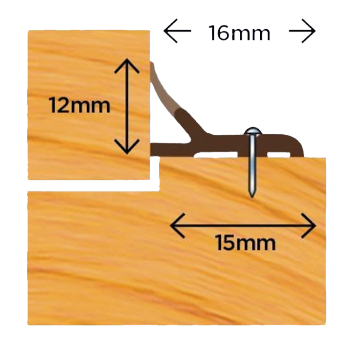 EXITEX Windor Pin Fixed Dualhard Door Seal