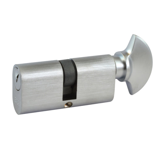 ERA (60mm, 30/10/30T) 5-Pin Oval Key & Turn Cylinder