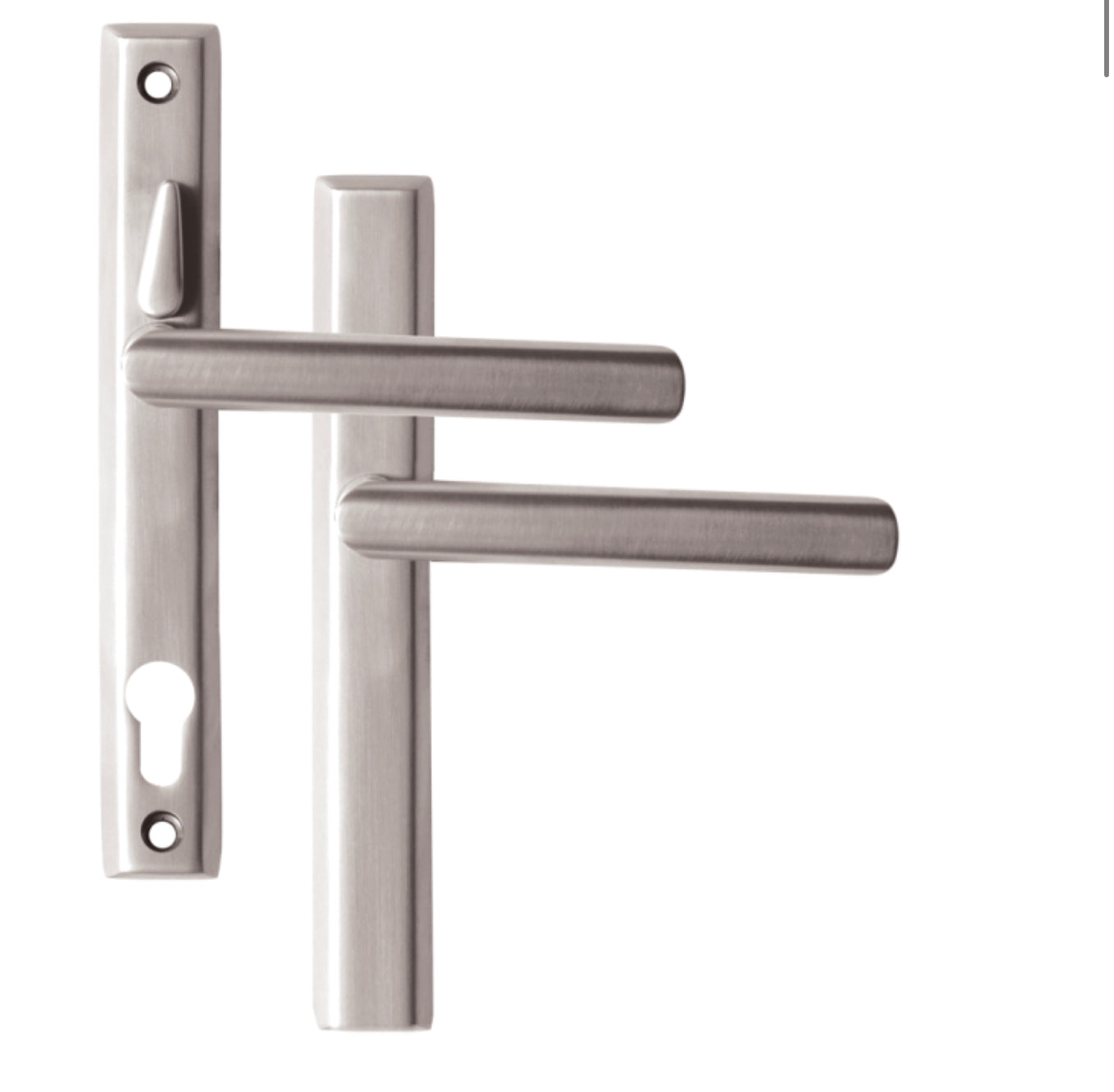 LOXTA Stealth Double Locking Lever Handle (Blank External) - 211mm 92PZ