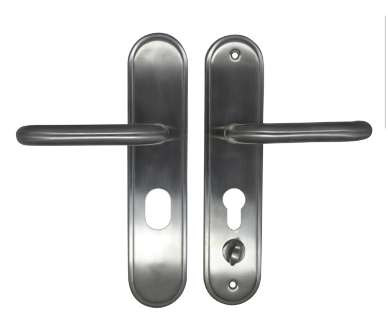 HOOPLY 918902 Security Container Door Handle With Cylinder Cover (Euro Profile)