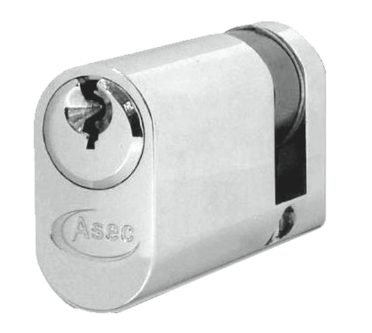 ASEC (50mm, 40/10) 6-Pin Oval Half Cylinder