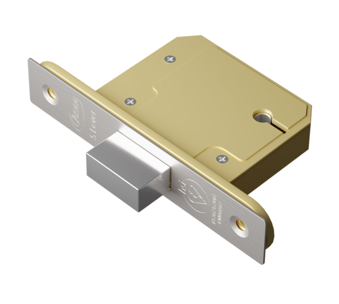 ASEC BS 5 Lever British Standard Deadlock