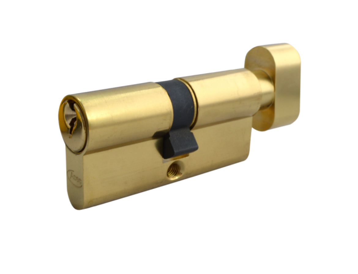 ASEC 5-Pin Euro Key & Turn Cylinder