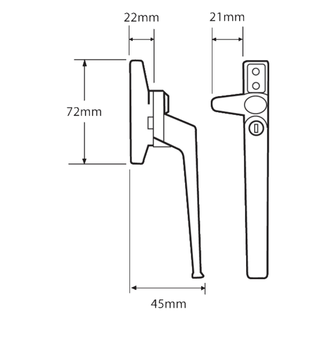 AVOCET Cockspur Handle