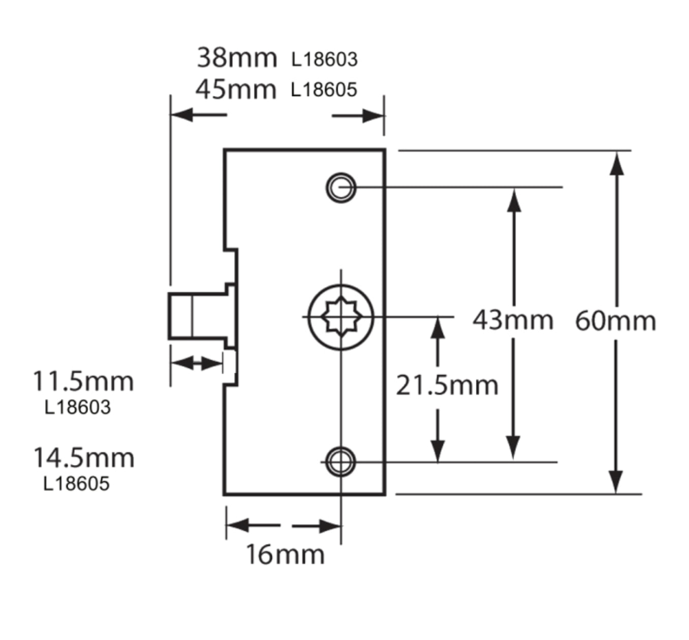 ERA Saracen Roller Latch Window Gearbox