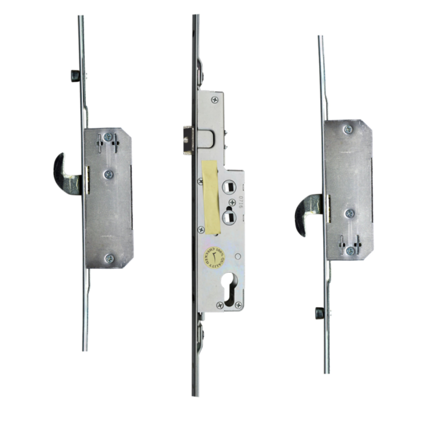 AVOCET Lever Operated Latch & Deadbolt Twin Spindle - 2 Hook 2 Roller