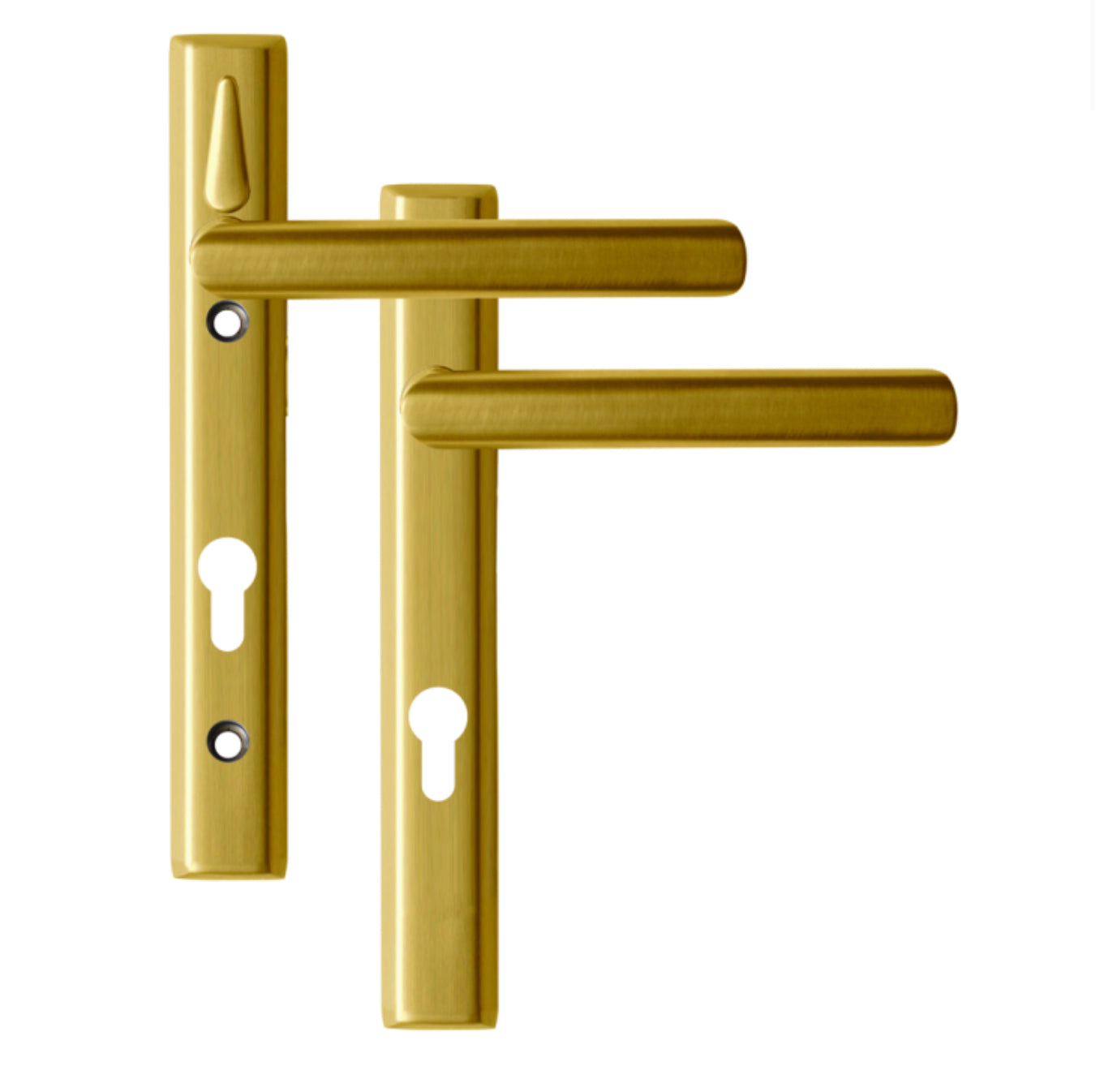 LOXTA Stealth Double Locking Lever Handle (Euro External) - 122mm 92PZ