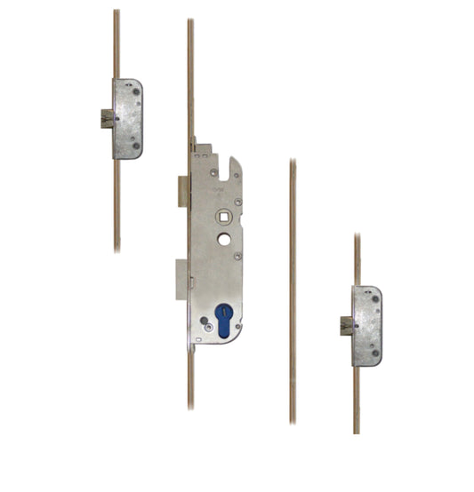 GU Secury Auto A2 1050 Multipoint Lock - 2 Deadlocks