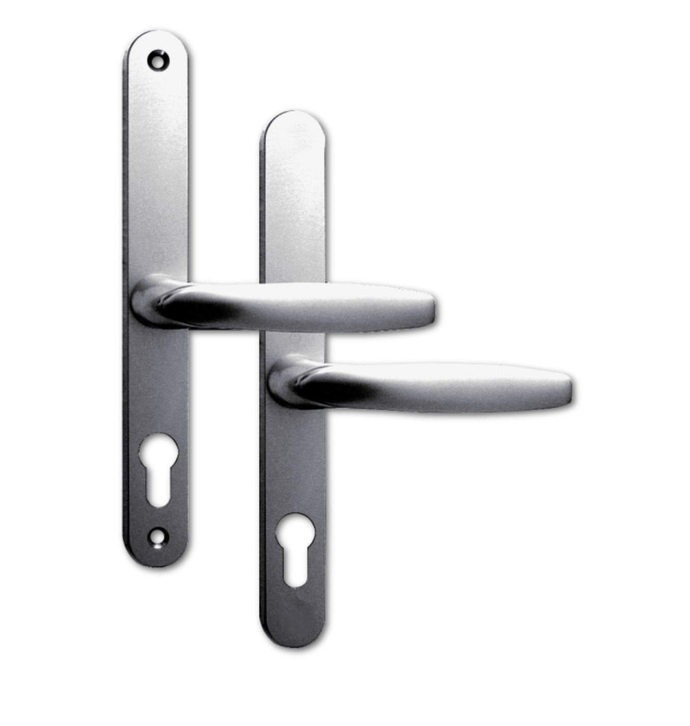 ASEC 68mm Lever UPVC Door Furniture No Snib