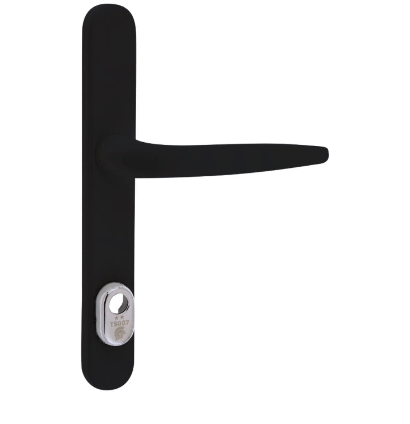 TROJAN TS007 2 Star Composite Lever Handle Black