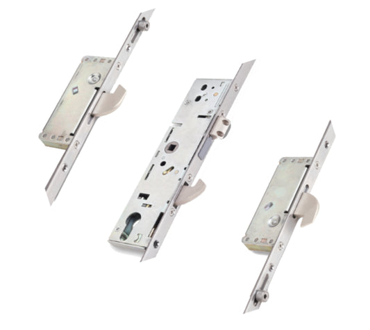 ERA 6635 85BB Lever Operated Latch & Hook Split Spindle 16mm - 2 Hook & 2 Roller
