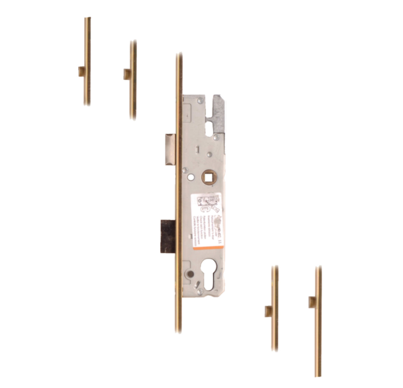 KFV Lever Operated Latch & Deadbolt - 4 Roller