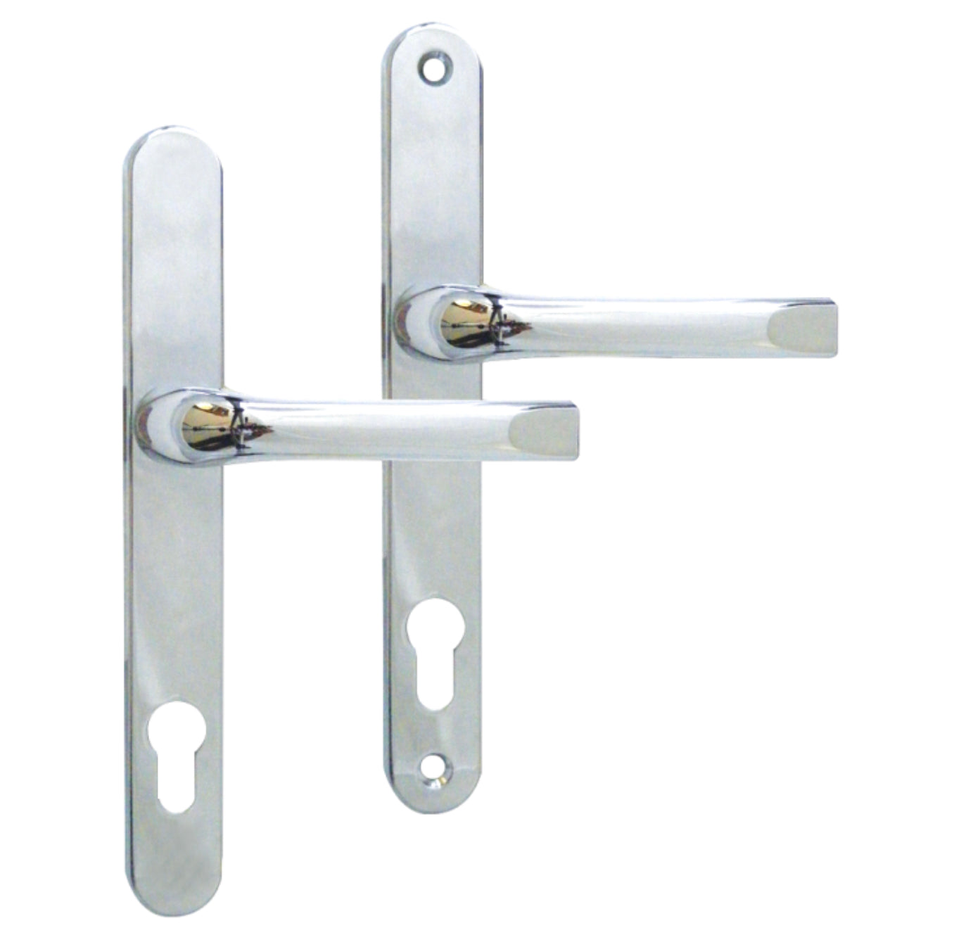 ASEC Lever/Lever UPVC Furniture To Suit Roto - 230mm Backplate