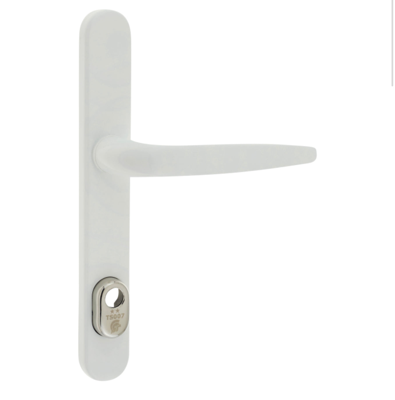 TROJAN TS007 2 Star Composite Lever Handle White