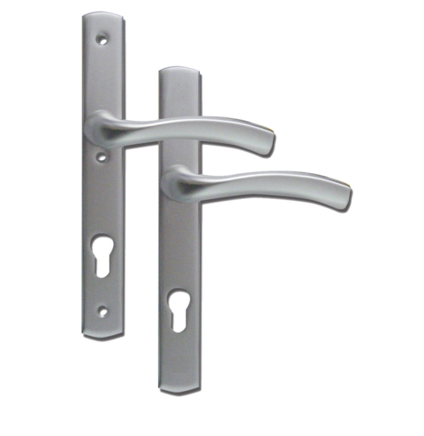 WINKHAUS Palladio XL 92 Lever/Lever UPVC Furniture Silver