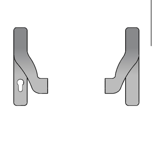 GU BKS Panic Bar Actuator To Suit Secury Panic E Multipoint Lock